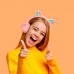 Навушники Borofone Cat ear BT headphones BO18 |BT5.0, AUX/TF, 7h|