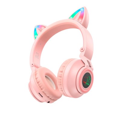 Навушники Borofone Cat ear BT headphones BO18 |BT5.0, AUX/TF, 7h|