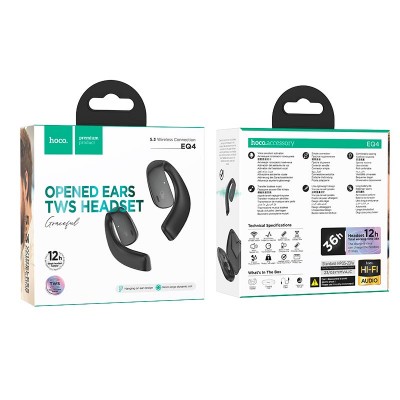 Навушники HOCO EQ4 Graceful true wireless BT headset |BT5.3, 500mAh, 12h|