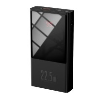 УМБ Baseus Super mini digital Display power bank 10000mAh |1USB/1Type-C, PD/QC,5A, 22.5W| (PPMN-A02)