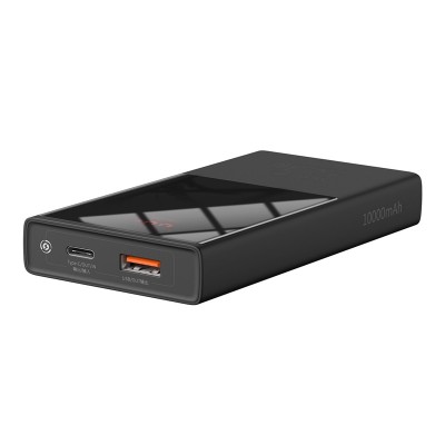 УМБ Baseus Super mini digital Display power bank 10000mAh |1USB/1Type-C, PD/QC,5A, 22.5W| (PPMN-A02)