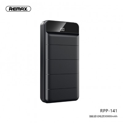 УМБ REMAX Leader Series with Display 30000mAh RPP-141 |2USB/1Type-C, 2.1A|