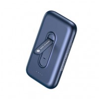 УМБ USAMS Wireless Charging Single USB With Phone Holder US-CD136 PB51 4000mAh |1USB/1Type-C, 2A, 5W Qi|
