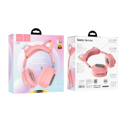 Навушники HOCO Skill cat ear BT headphones ESD13 |BT5.3, Type-C, 7h|