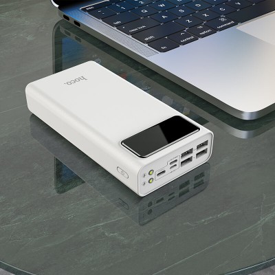 УМБ Hoco General LED Display power bank J65 30000mAh |4USB/Lightning/Type-C, 2A|