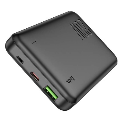УМБ HOCO Tacker power bank J87 10000mah |1USB/1Type-C, 20W/3A, QC/PD|