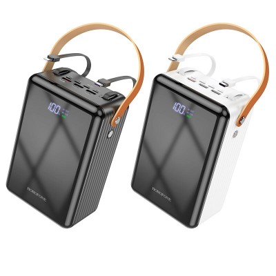 УМБ BOROFONE Terra fully compatible power bank 80000mAh BJ32 |3USB/2Type-C/Lightning, 22.5W/3A, PD/QC|
