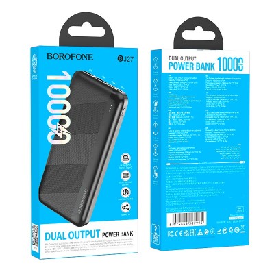 УМБ BOROFONE Pindar power bank 10000mAh BJ27 |2USB/Type-C, 2.1A|