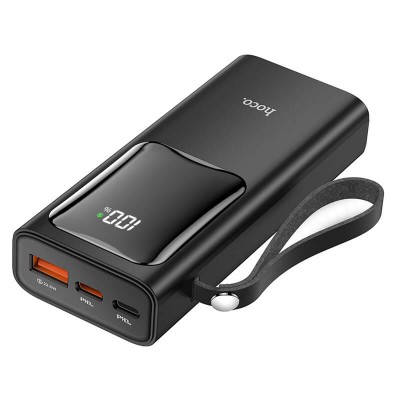 УМБ HOCO Mobi fully compatible power bank J41 Pro 10000mah |1USB/Type-C/Lightning, PD/QC, 22.5W, 3A|