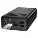 УМБ HOCO Outstanding fully compatible power bank J78A 40000mAh |4USB/Type-C/Lightning, PD/QC, 22.5W, 5A|