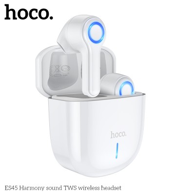 Навушники Bluetooth HOCO Harmony sound TWS wireless headset ES45 |30/320mAh, BT5.0, 3.5H|