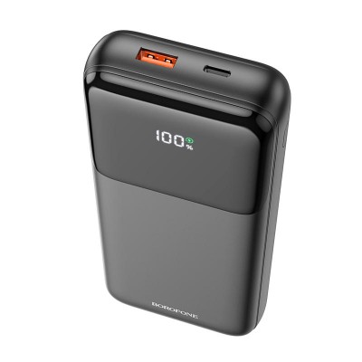 УМБ BOROFONE BJ22A fully compatible power bank with cable 20000mAh |1USB/1Type-C, 20W/3A, PD/QC|
