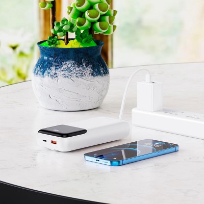 УМБ BOROFONE BJ22A fully compatible power bank with cable 20000mAh |1USB/1Type-C, 20W/3A, PD/QC|
