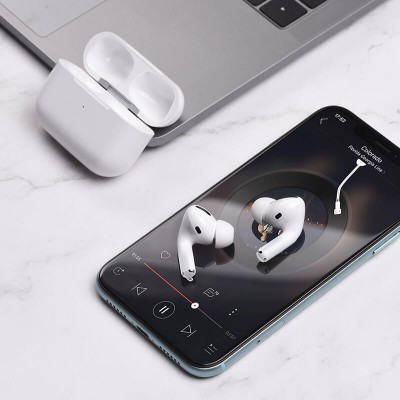 Навушники Bluetooth BOROFONE Active noise cancelling true wireless BT headset BW04 |BT5.1, ANC, 30/400mAh, 3.5h|