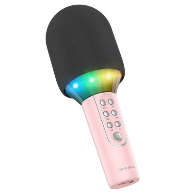 Караоке мікрофон BOROFONE Elf karaoke microphone BFK2 |BT5.0, AUX/TF, A2DP, 6h|