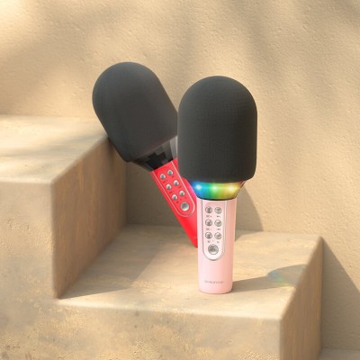 Караоке мікрофон BOROFONE Elf karaoke microphone BFK2 |BT5.0, AUX/TF, A2DP, 6h|