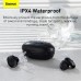 Навушники Bluetooth BASEUS True Wireless Earphones W11 IPX4 |BT5.0, 40/300mAh, 4h, Qi, Location, OTA| (NGTW060001)