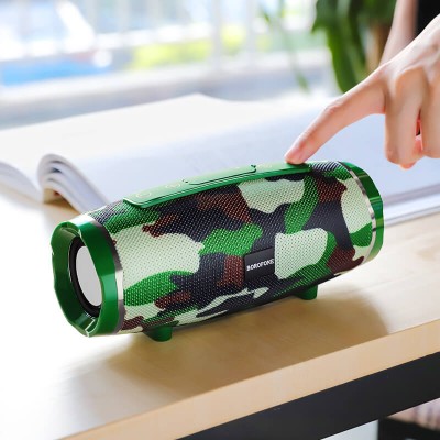 Акустика BOROFONE Rich sound sports wireless speaker IPX5 BR3 |TWS, BT5.0, AUX, FM, TF, USB|