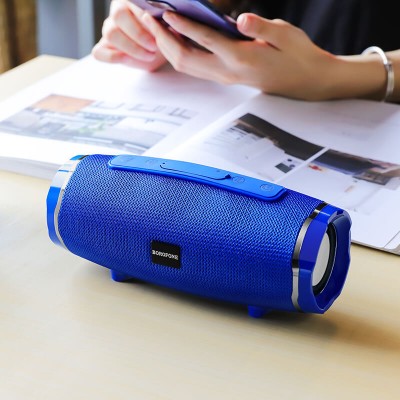 Акустика BOROFONE Rich sound sports wireless speaker IPX5 BR3 |TWS, BT5.0, AUX, FM, TF, USB|