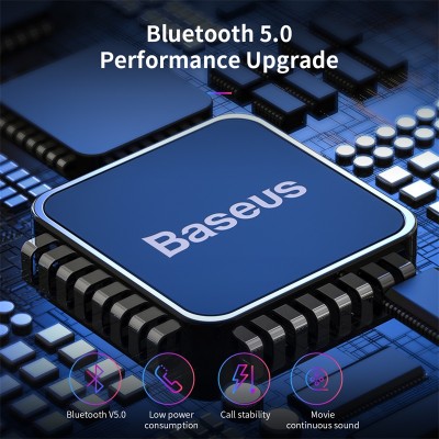 Навушники Bluetooth BASEUS Encok True Wireless Earphones W01