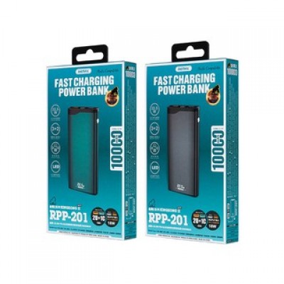 УМБ REMAX Kingkong II RPP-201 10000mAh |2USB/1Type-C, PD/QC, 3A, 22.5W|