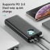 УМБ BASEUS Amblight Quick charge powerbank 20000mAh |2USB/Type-C/Lightning, PD3.0/QC3.0, 3A/18W| (PPALL-LG02)