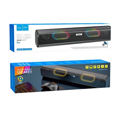 Акустика HOCO Dazzling sound desktop wireless speaker BS49 |BT5.1, USB/AUX/TF/FM|