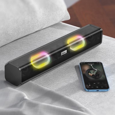 Акустика HOCO Dazzling sound desktop wireless speaker BS49 |BT5.1, USB/AUX/TF/FM|