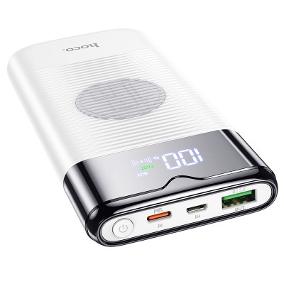 УМБ HOCO with wireless charger Velocity J63 10000mah |1USB/2Type-C, 18W/3A, QC/PD|