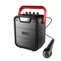 Акустика-караоке BOROFONE Cool karaoke BT speaker bp7 |10W, BT5.0 AUX, FM, TF, USB, 4800mAh| Акустика-караоке BOROFONE Cool karaoke BT speaker bp7 |10W, BT5.0 AUX, FM, TF, USB, 4800mAh|