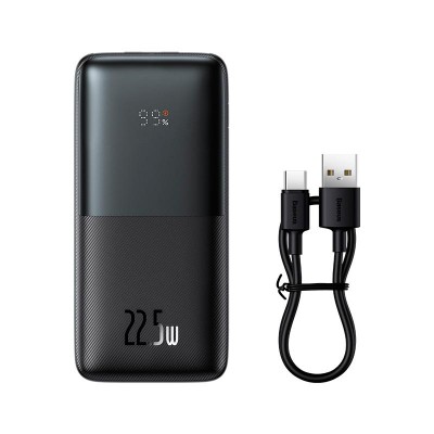УМБ BASEUS Bipow Pro Digital Display Fast Charge Power Bank 10000mAh |2USB/Type-C, QC/PD, 22.5W/3A| (PPBD040001)