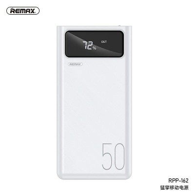 УМБ REMAX mengine Series Power Bank 50000mAh RPP-162 |4USB/Type-C/Lightning, 2.1A|