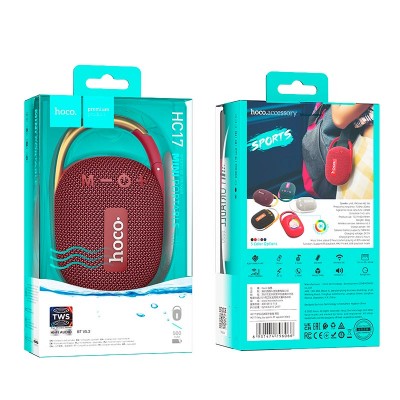 Акустика Hoco Easy joy sports BT speaker HC17 |BT5.3, TWS, FM/TF/USB, 2h|