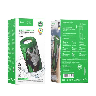 Акустика HOCO Artistic sports BT speaker bs48 IPX5 |BT5.1, TWS, AUX/USB/TF/FM|