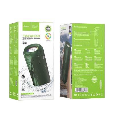 Акустика HOCO Artistic sports BT speaker bs48 IPX5 |BT5.1, TWS, AUX/USB/TF/FM|