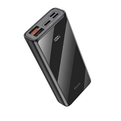УМБ HOCO with Digital DIsplay Graceful fully compatible power bank J45 Pro 10000mah |1USB/2Type-C/1Lightning, PD/QC, 20W, 3A|