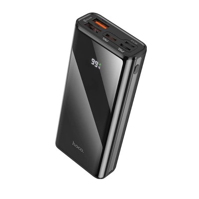 УМБ HOCO with Digital DIsplay Graceful fully compatible power bank J45 Pro 10000mah |1USB/2Type-C/1Lightning, PD/QC, 20W, 3A|