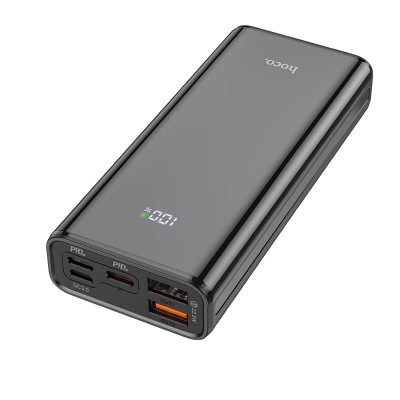 УМБ HOCO with Digital DIsplay Graceful fully compatible power bank J45 Pro 10000mah |1USB/2Type-C/1Lightning, PD/QC, 20W, 3A|