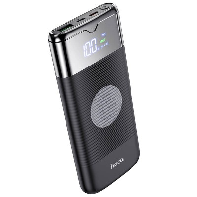 УМБ HOCO with digital display wireless charging Velocity J63 10000mah |1USB/1Type-C, QC/PD, 20W, 3A|