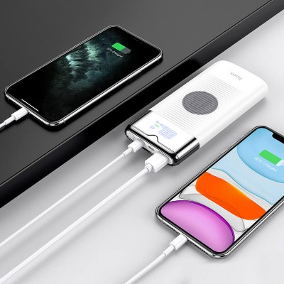 УМБ HOCO with digital display wireless charging Velocity J63 10000mah |1USB/1Type-C, QC/PD, 20W, 3A|
