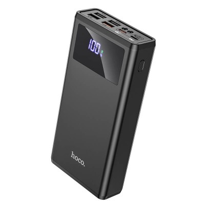 УМБ HOCO with Digital Display Outstanding fully compatible power bank J78 30000mAh |4USB/1Type-C/1Lightning, QC/PD, 20W, 5A|