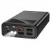 УМБ HOCO with Digital Display Outstanding fully compatible power bank J78 30000mAh |4USB/1Type-C/1Lightning, QC/PD, 20W, 5A|