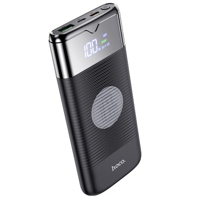 УМБ HOCO with wireless charger Velocity J63 10000mah |1USB/2Type-C, 18W/3A, QC/PD|