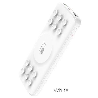 УМБ HOCO with wireless charger Sea power 10000mah J56 |2USB/1Type-C, 18W/3A, QC/PD|