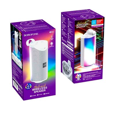 Акустика BOROFONE Adventure sports wireless speaker with LED IPX5 BR5 |BT, FM, TF, USB|