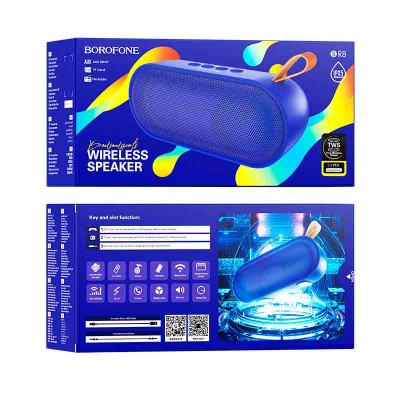 Акустика BOROFONE Broad sound sports wireless speaker IPX5 BR8 |BT, TWS, AUX, FM, TF|