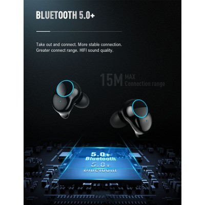 Навушники Bluetooth ONIKUMA TWS BT5. 0 T3 Plus