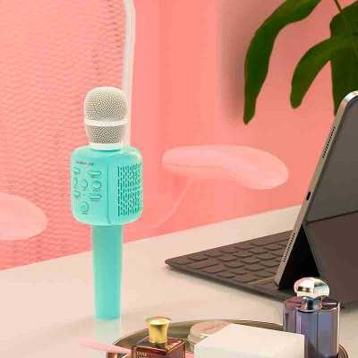 Караоке мікрофон BOROFONE Rhyme karaoke microphone BF1 |BT5.0, DSP, 3-6h, TF, USB|