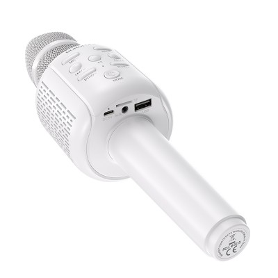 Караоке мікрофон BOROFONE Rhyme karaoke microphone BF1 |BT5.0, DSP, 3-6h, TF, USB|