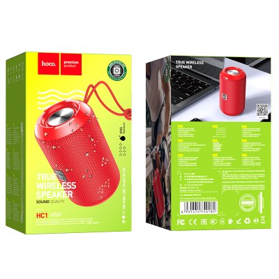 Акустика Hoco Trendy sound sports wireless speaker IPX5 HC1 |BT, TWS, AUX, FM, TF, USB|